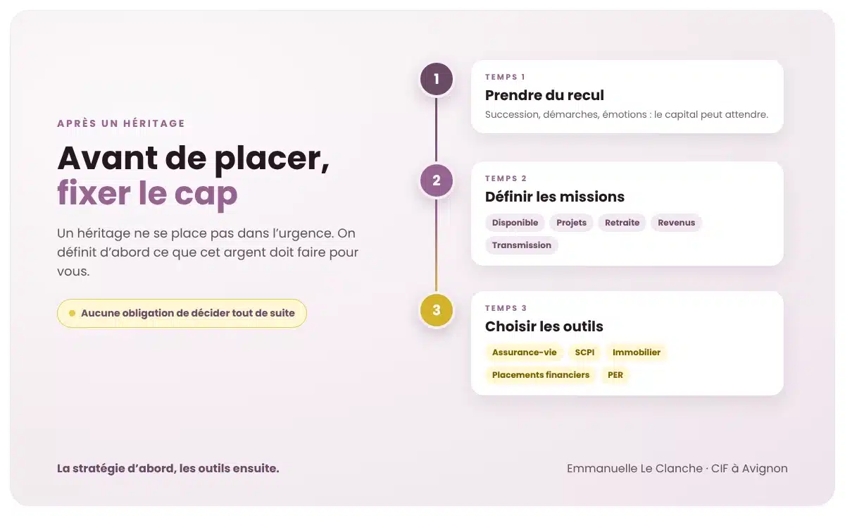 Comment placer un héritage et organiser son patrimoine à Avignon